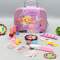 Washable Children's Makeup Set – 21-Piece Pretend Play Vanity Kit