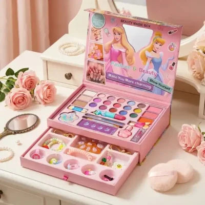 Kids Fashion & Makeup Vanity Set with Accessories