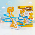 Climbing Stairs Toy – Automatic Escalator Track with Music & Lights