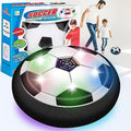 Hover Soccer Ball Toy - Rechargeable LED Light Indoor Soccer Disk with Foam Bumper